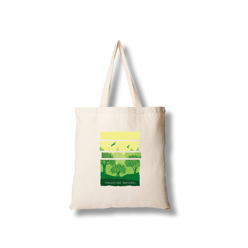 Tote bag - Palestine Nature (Olive)